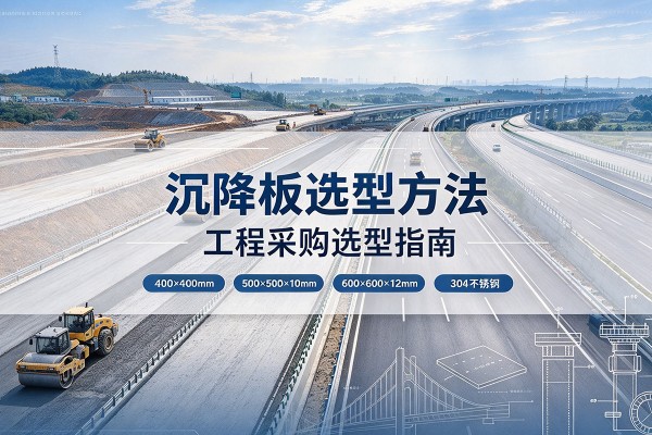 铅山沉降板选择方法