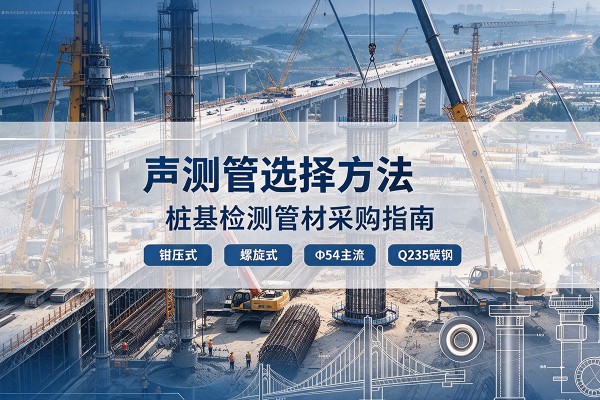 铅山声测管选型标准